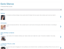 Tablet Screenshot of eerie-silence.com